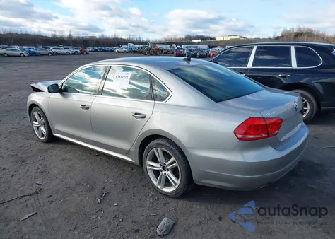 2012 Volkswagen Passat 2.0L Tdi Sel Premium from USA, damaged, VIN 1VWCN7A31CC075743